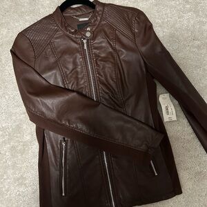 Leather Jacket Sz Small